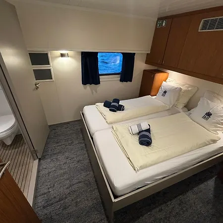 מלון Hotelboat Iris אמסטרדם